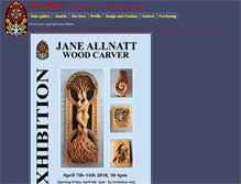 Tablet Screenshot of janeallnatt.co.nz